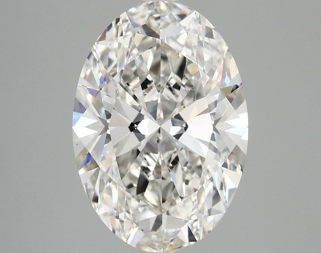 4.09 ct. oval Lab Grown Diamond front image