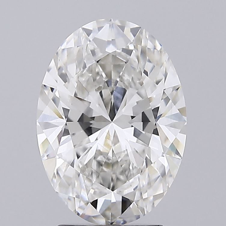 3.09 ct. oval Lab Grown Diamond front image