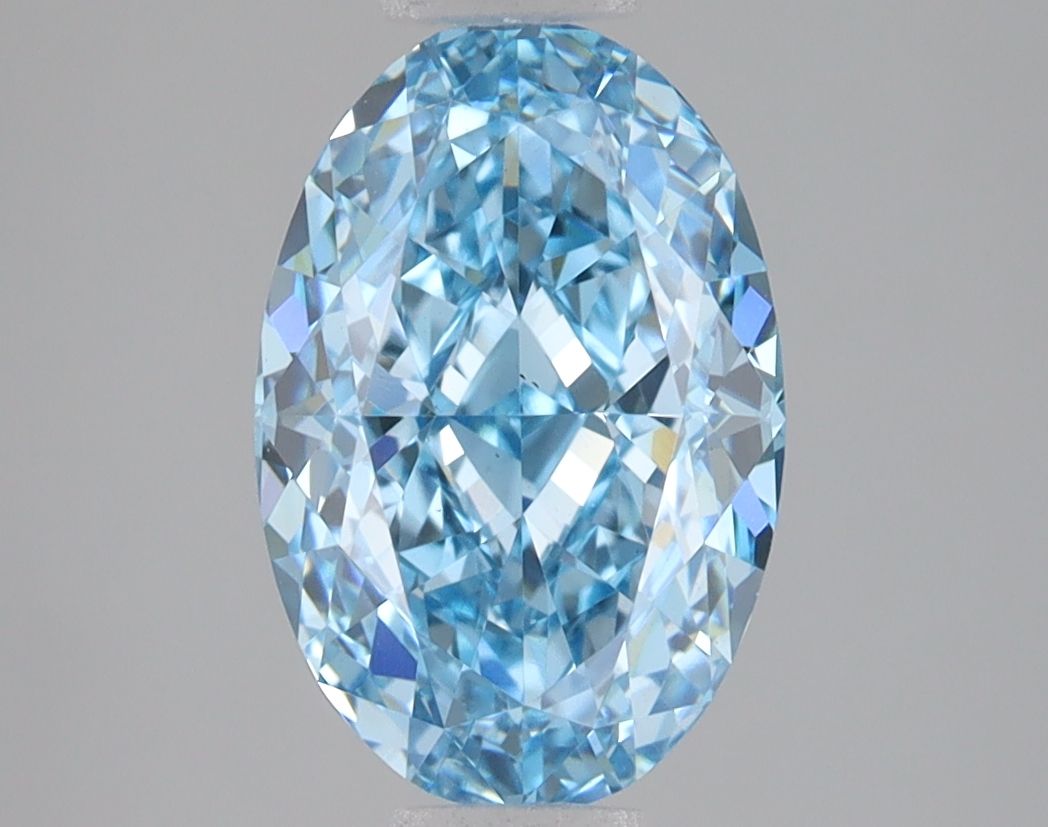 3.06 ct. oval Lab Grown Diamond front image