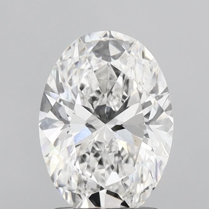 1.56 ct. oval Lab Grown Diamond front image