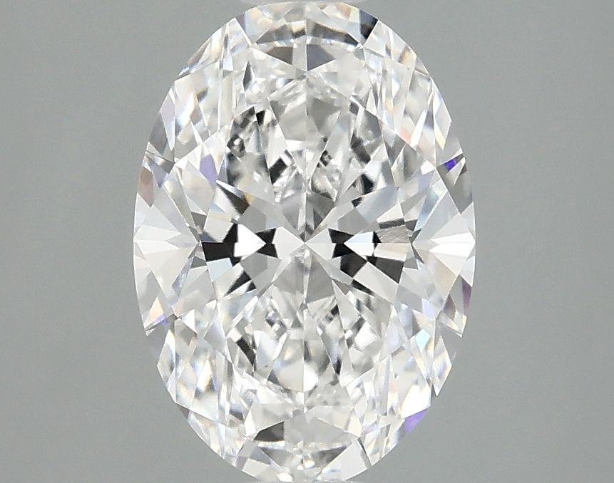 2.10 ct. oval Lab Grown Diamond front image