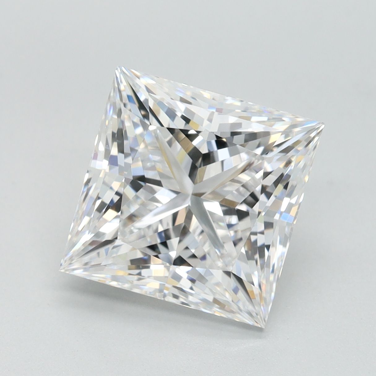 3.41 ct. princess Lab Grown Diamond front image