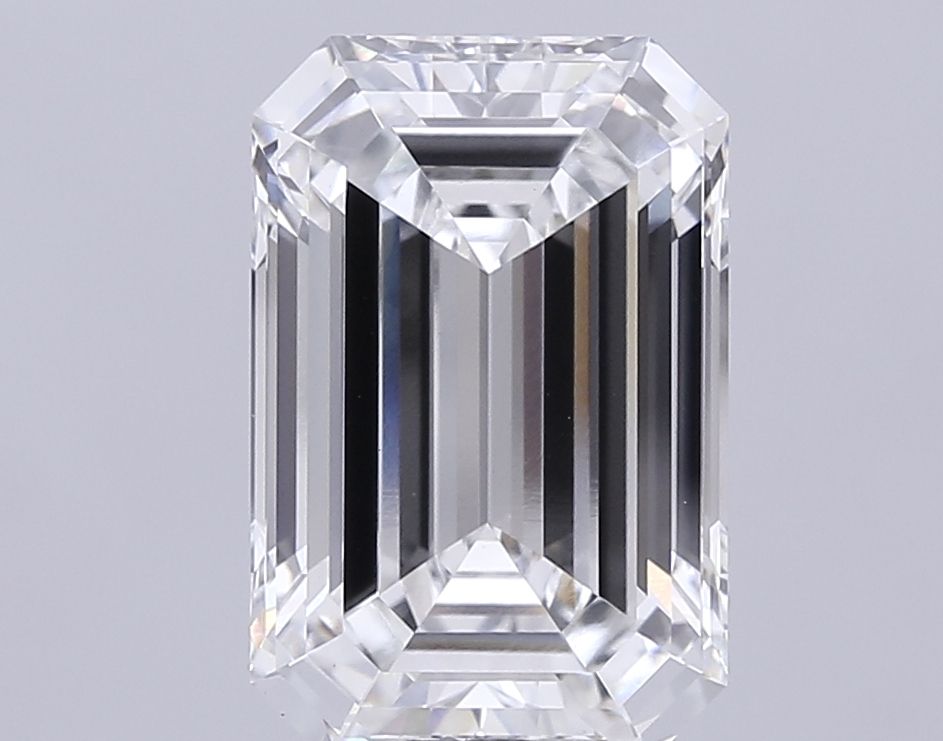 7.09 ct. emerald Lab Grown Diamond front image