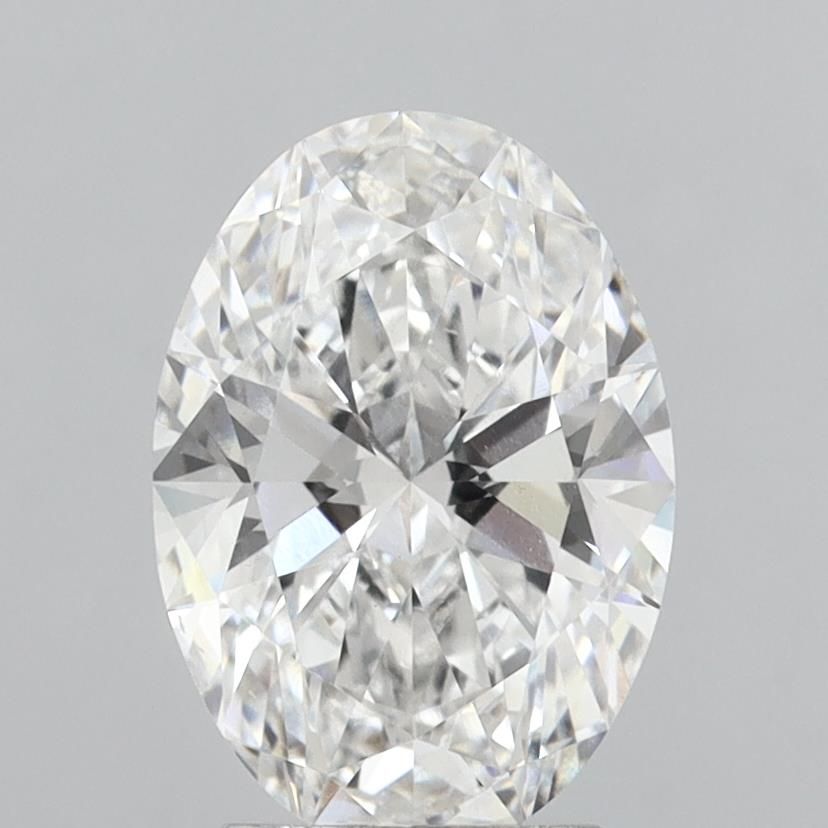 3.06 ct. oval Lab Grown Diamond front image