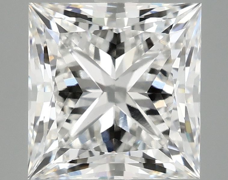 4.08 ct. princess Lab Grown Diamond front image