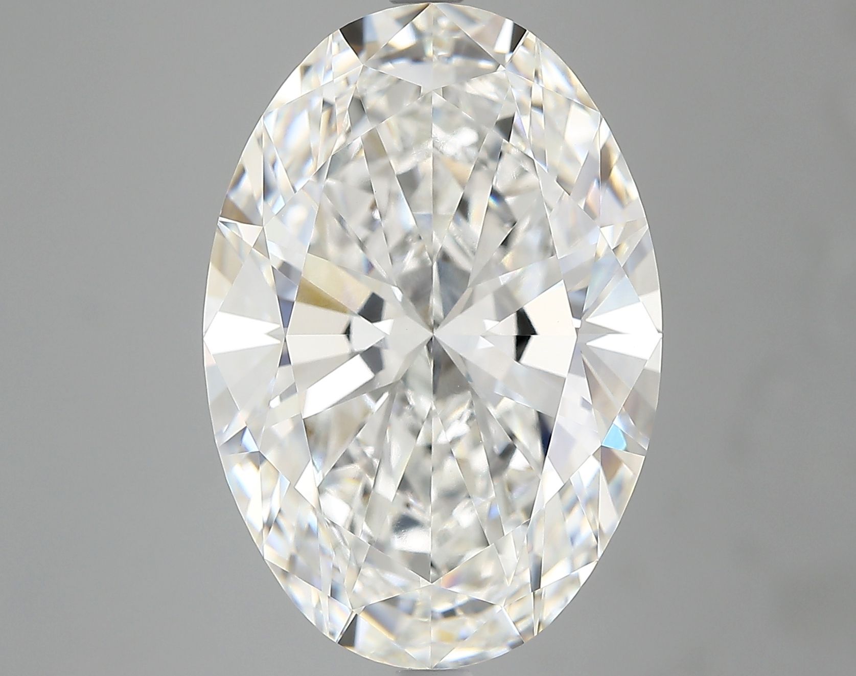 9.02 ct. oval Lab Grown Diamond front image