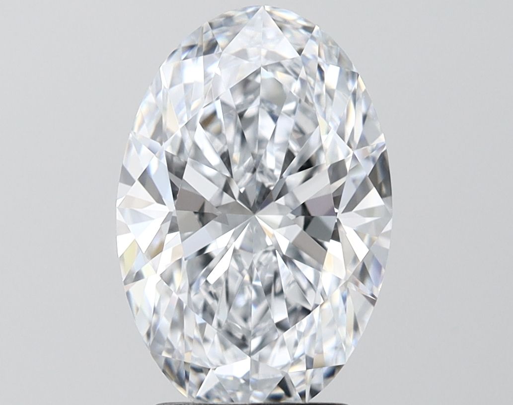 3.08 ct. oval Lab Grown Diamond front image