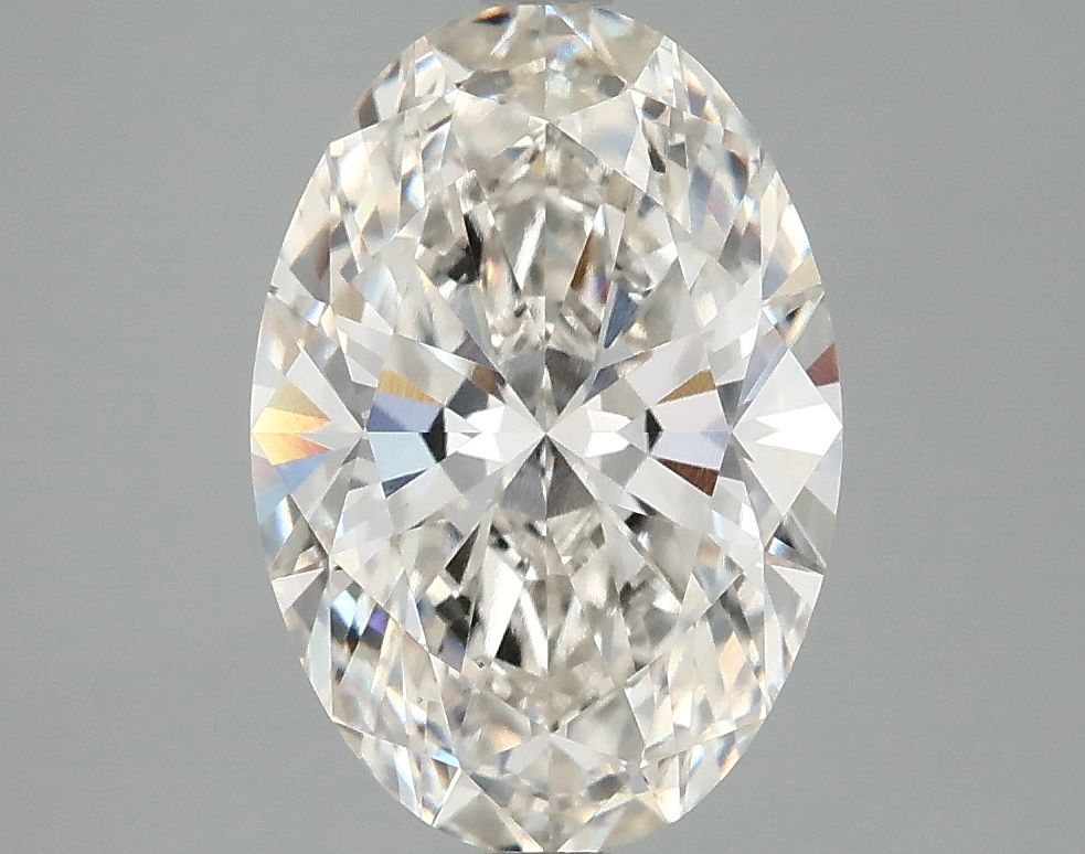 3.08 ct. oval Lab Grown Diamond front image