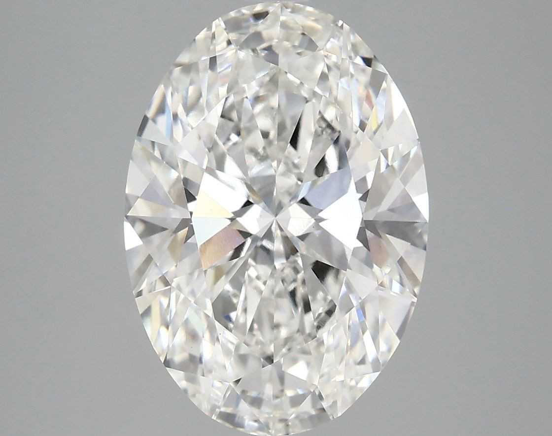 4.02 ct. oval Lab Grown Diamond front image