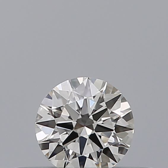 0.19 Carat Round Diamond E VVS2
