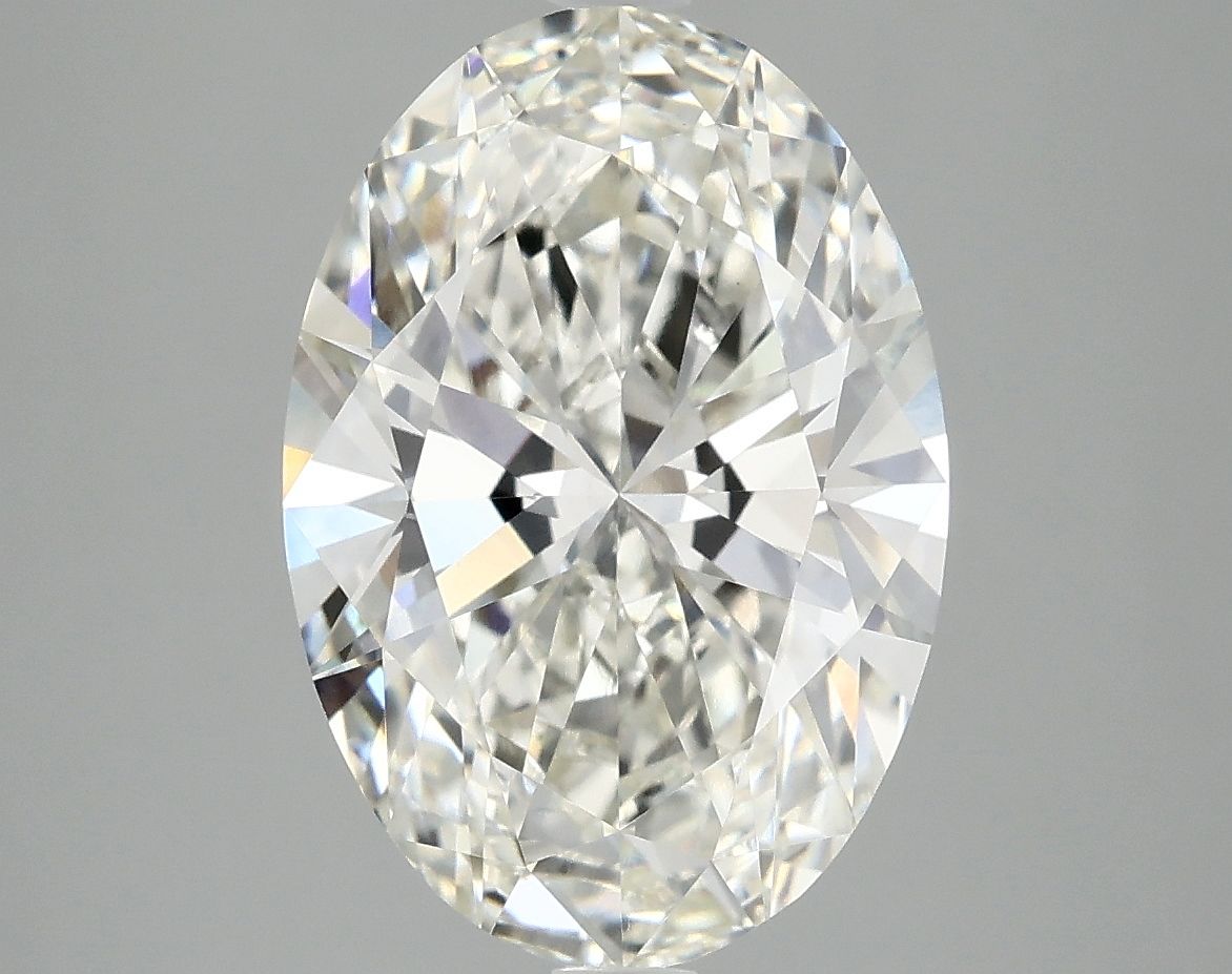 3.78 ct. oval Lab Grown Diamond front image