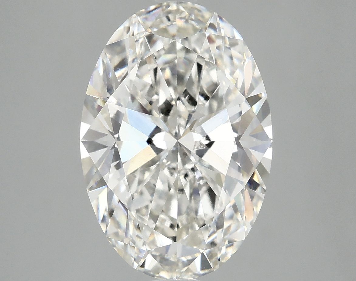 3.99 ct. oval Lab Grown Diamond front image