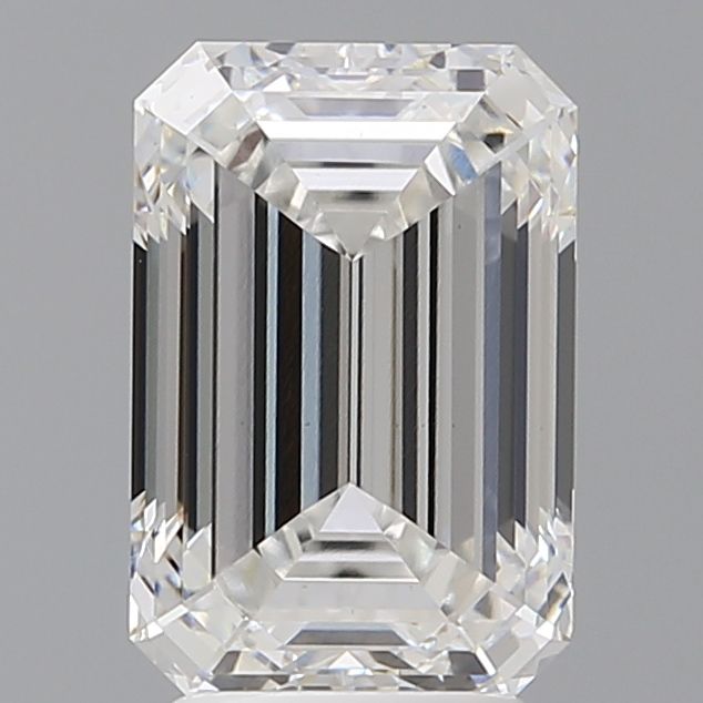 3.55 ct. emerald Lab Grown Diamond front image