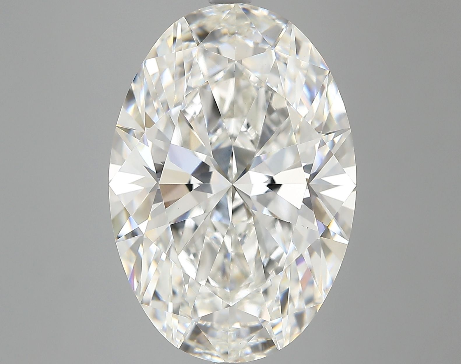 8.02 ct. oval Lab Grown Diamond front image