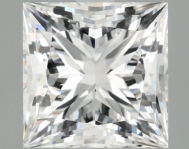 2.50 ct. princess Lab Grown Diamond front image