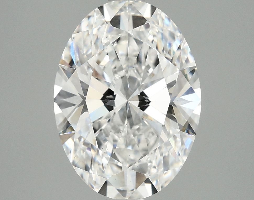2.85 ct. oval Lab Grown Diamond front image