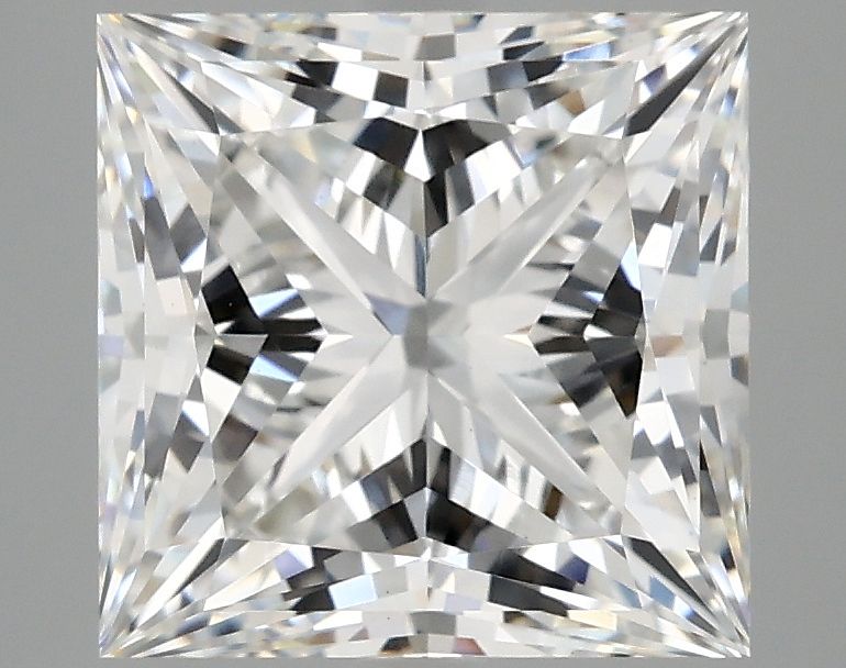 4.17 ct. princess Lab Grown Diamond front image