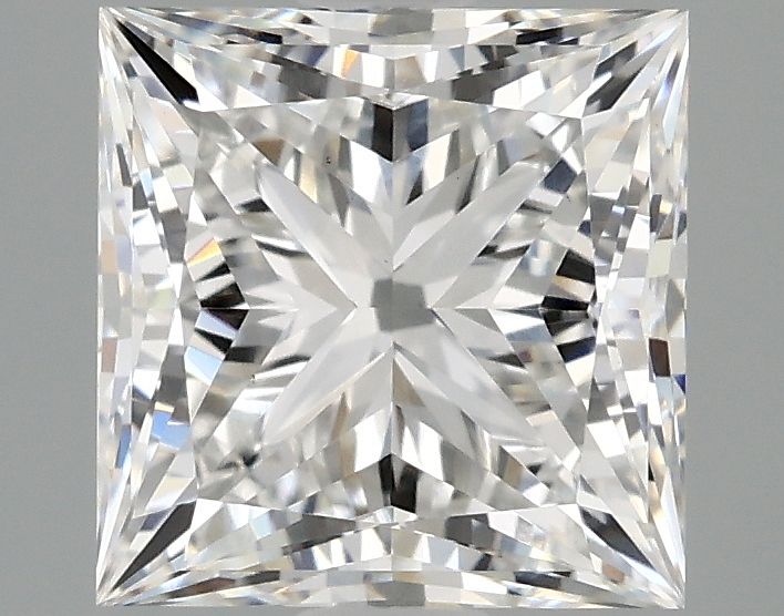2.07 ct. princess Lab Grown Diamond front image