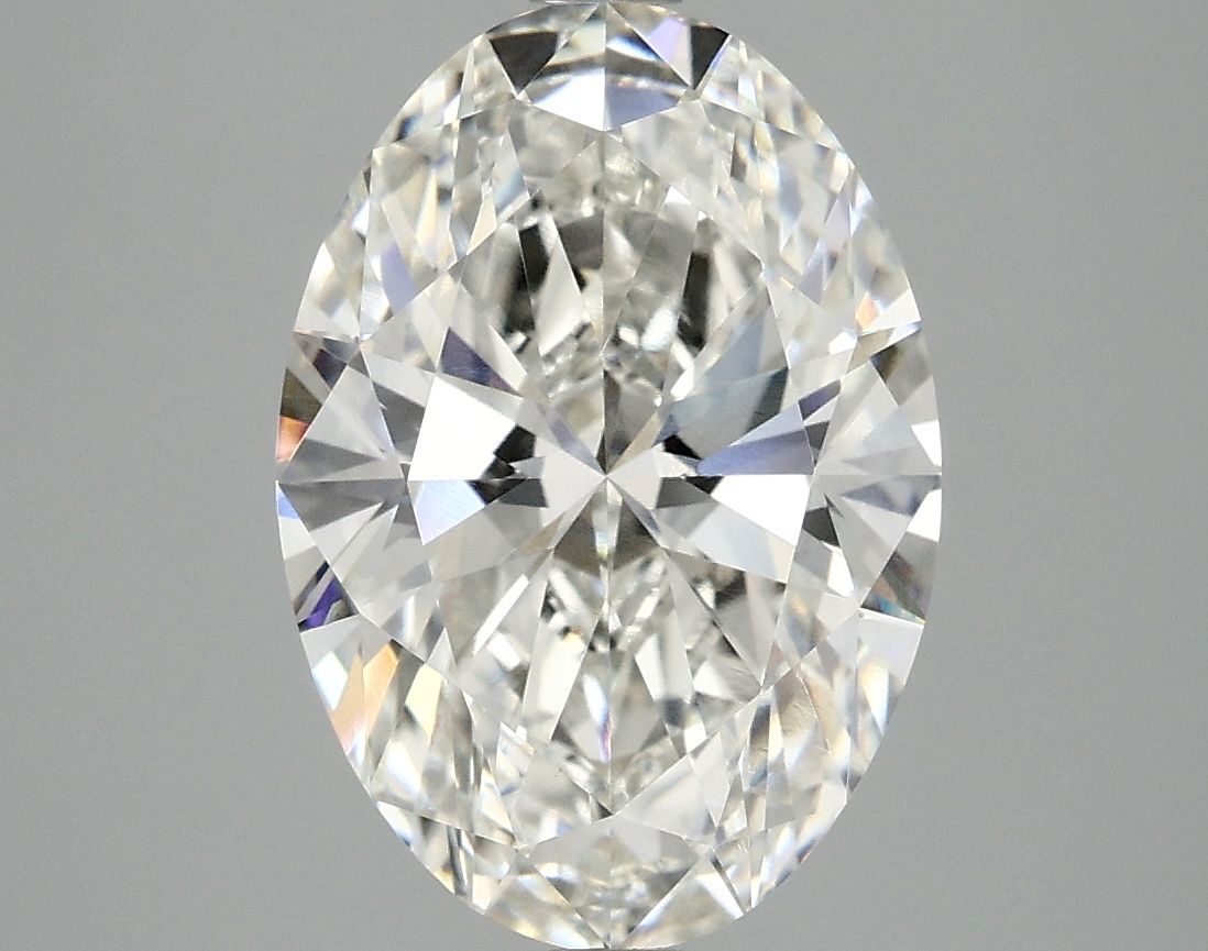3.87 ct. oval Lab Grown Diamond front image