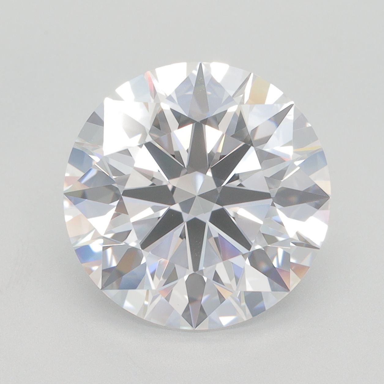 Diament LG okrągły, 5.69 ct, D, IF, szlif EX