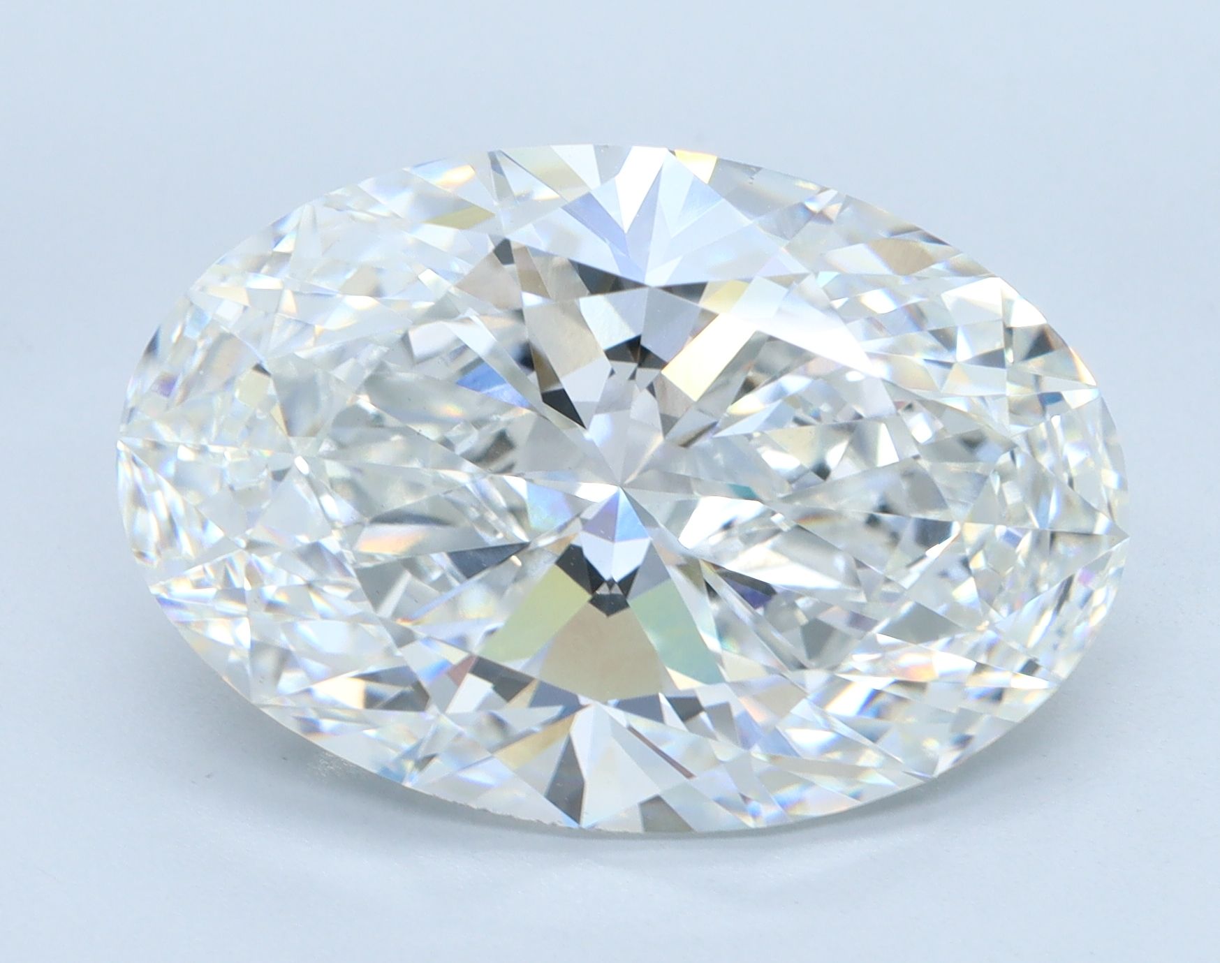 10.07 ct. oval Lab Grown Diamond front image
