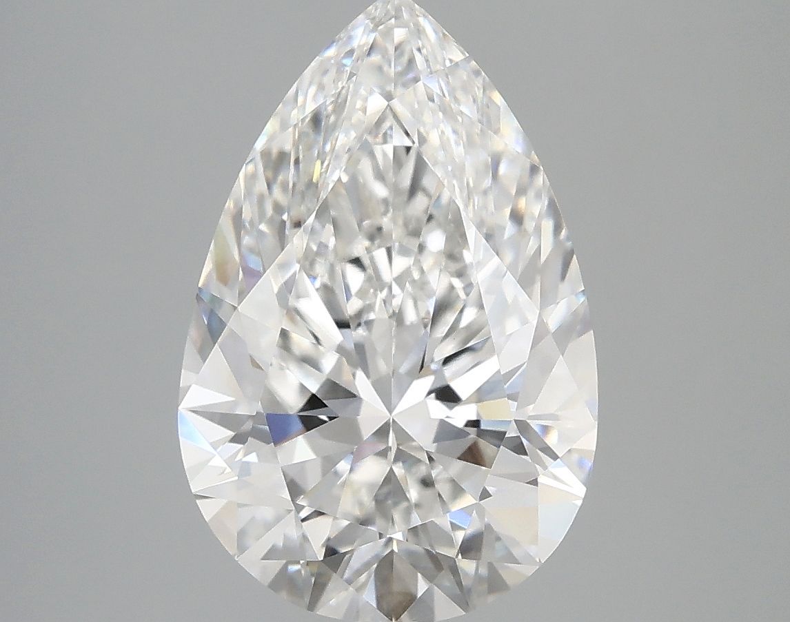 4.10 ct. pear Lab Grown Diamond front image