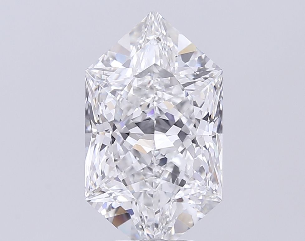 4.08 ct lab-grown Hexagonal Diamond