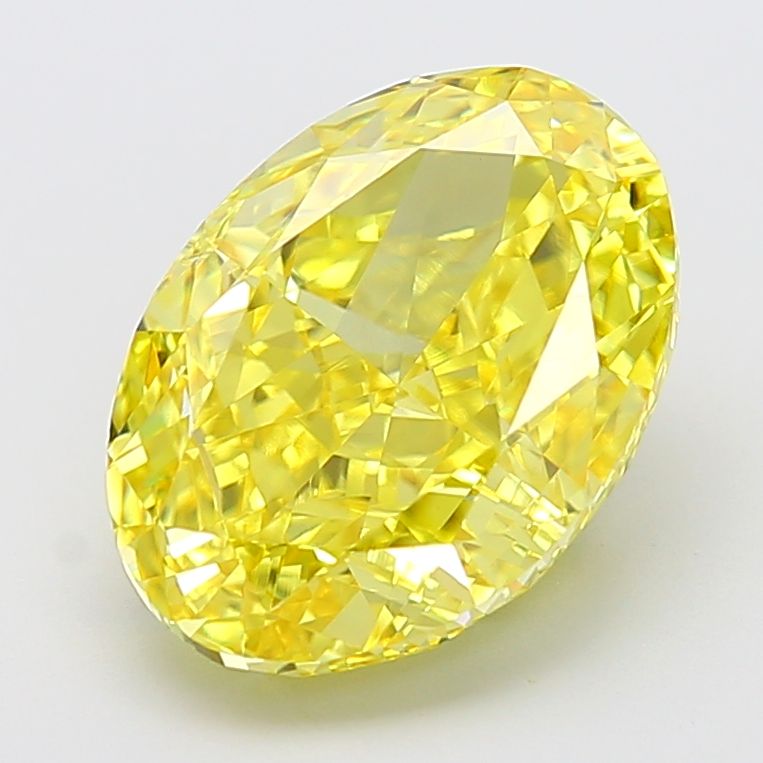 8.08 ct. oval Lab Grown Diamond front image