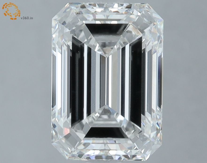 2.56 ct. emerald Lab Grown Diamond front image