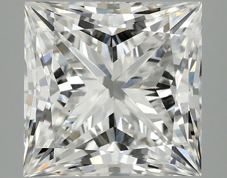 4.08 ct. princess Lab Grown Diamond front image