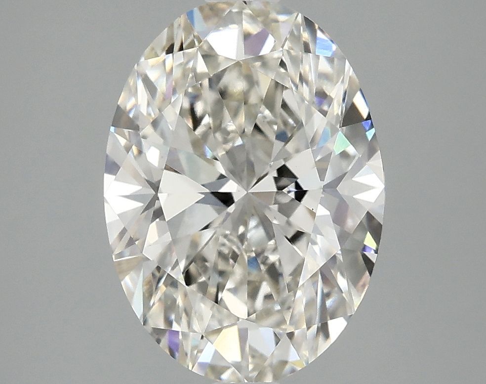 3.03 ct. oval Lab Grown Diamond front image
