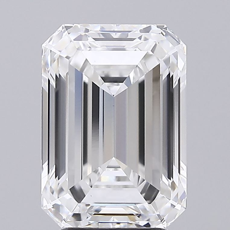 4.05 ct. emerald Lab Grown Diamond front image