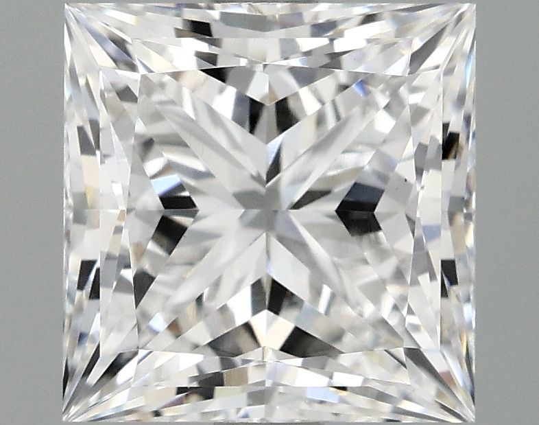 2.10 ct. princess Lab Grown Diamond front image