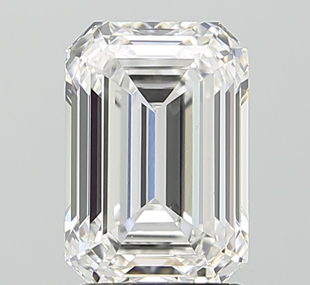 2.55 ct. emerald Lab Grown Diamond front image
