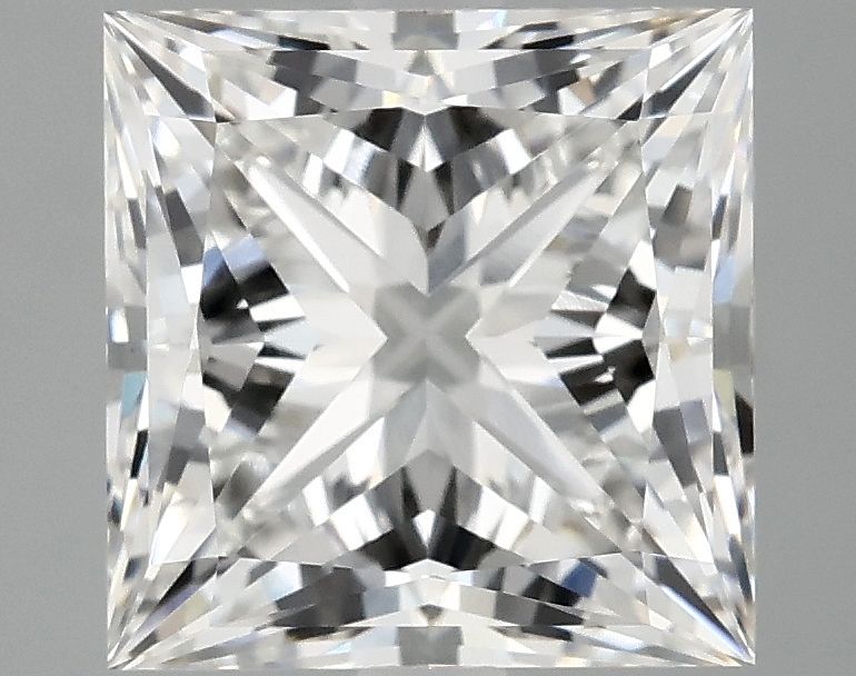 4.17 ct. princess Lab Grown Diamond front image