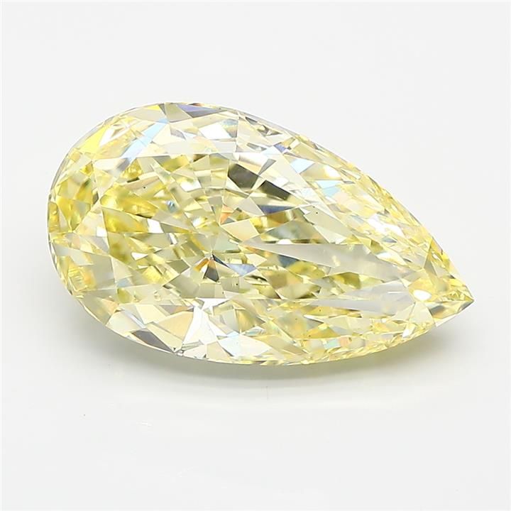 5.52 ct. pear Lab Grown Diamond front image