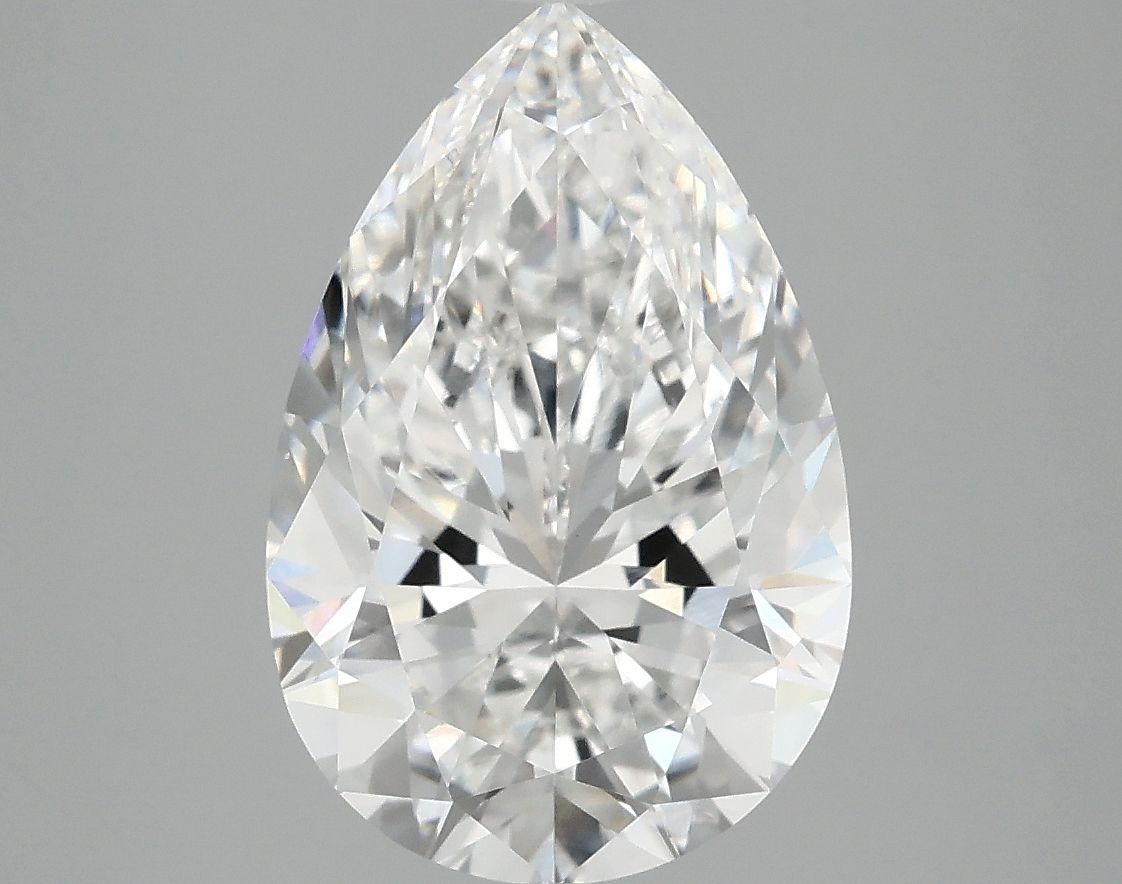 4.02 ct. pear Lab Grown Diamond front image