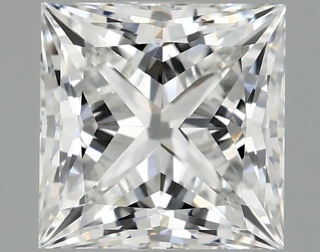 1.10 ct. princess Lab Grown Diamond front image
