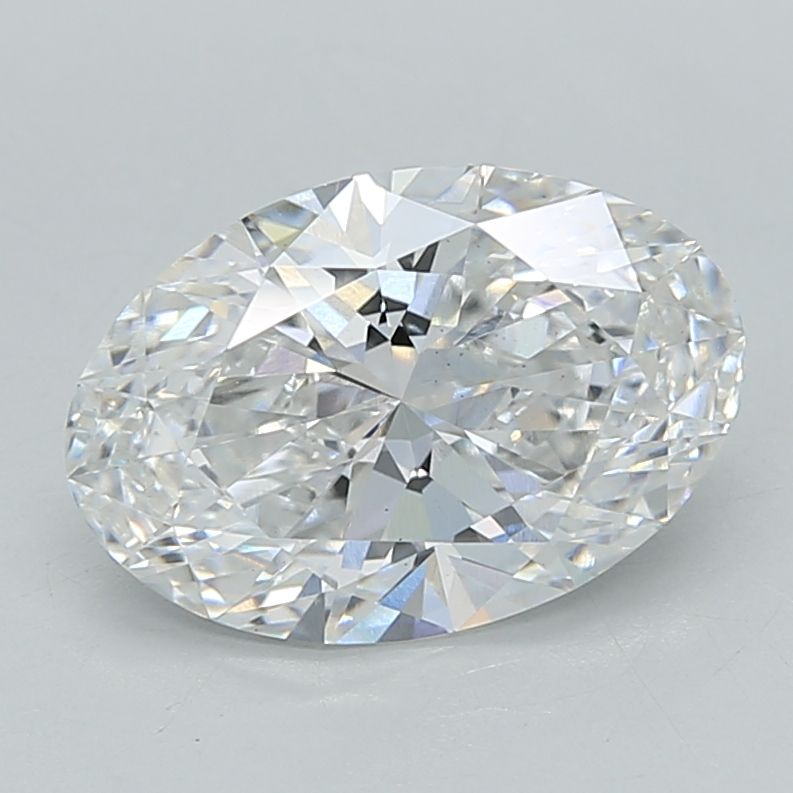 2.05 ct. oval Lab Grown Diamond front image