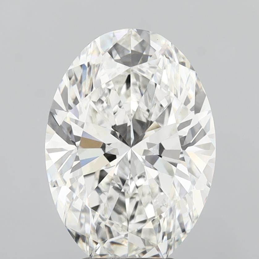 4.06 ct. oval Lab Grown Diamond front image
