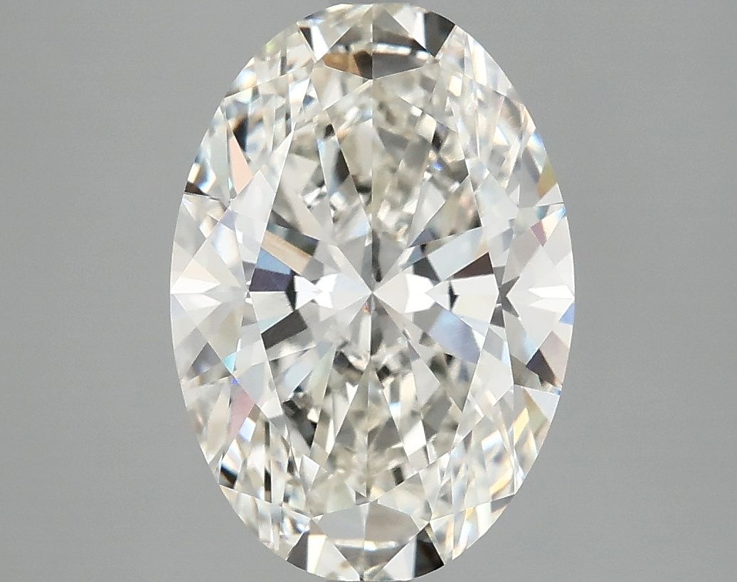 3.82 ct. oval Lab Grown Diamond front image