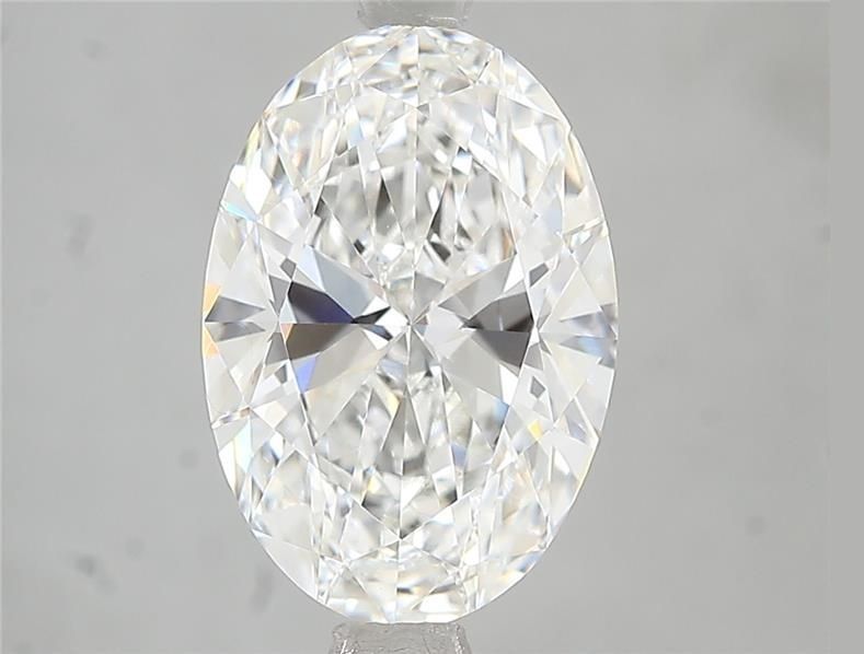 3.02 ct. oval Lab Grown Diamond front image