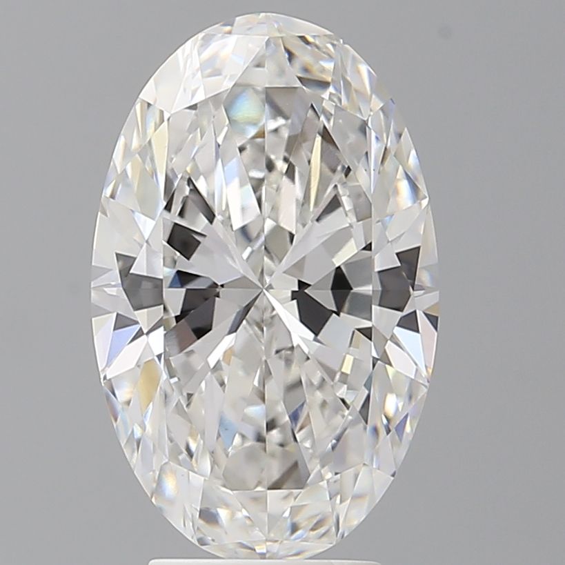 4.05 ct. oval Lab Grown Diamond front image