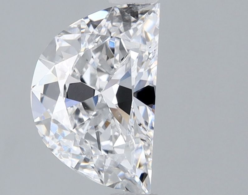 1.06 ct lab-grown Half moon Diamond