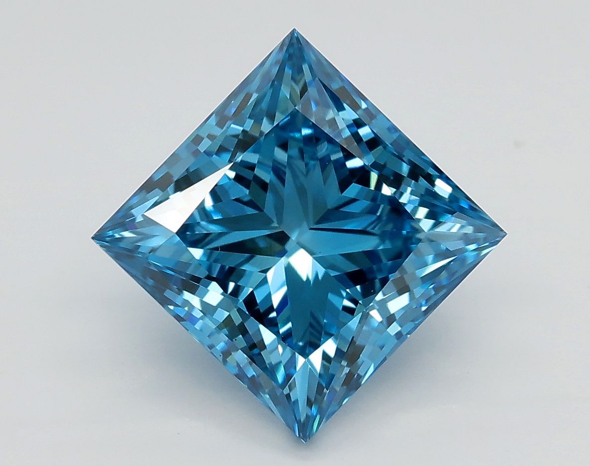 3.21 ct. princess Lab Grown Diamond front image