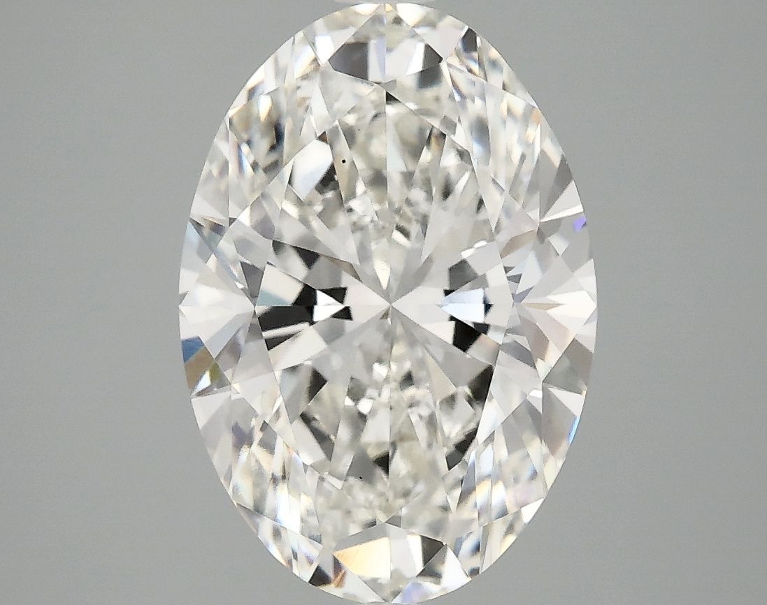 3.93 ct. oval Lab Grown Diamond front image