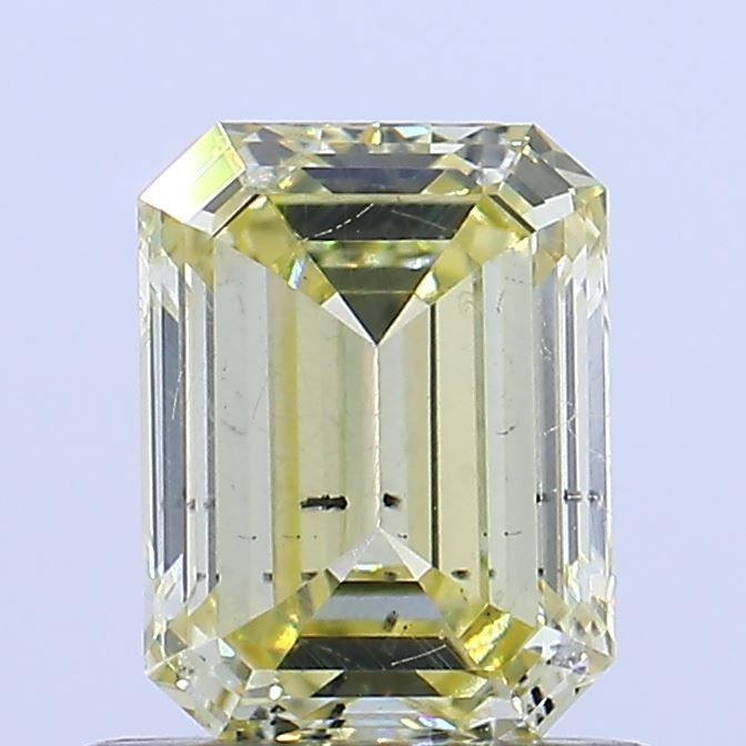 0.80 ct. emerald Lab Grown Diamond front image