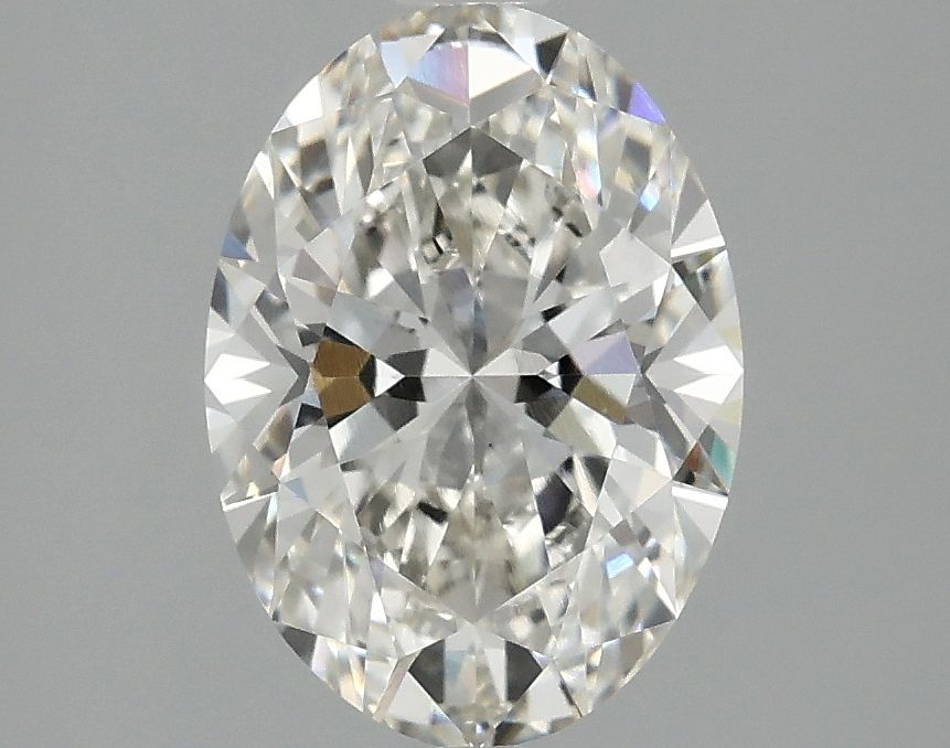 2.10 ct. oval Lab Grown Diamond front image