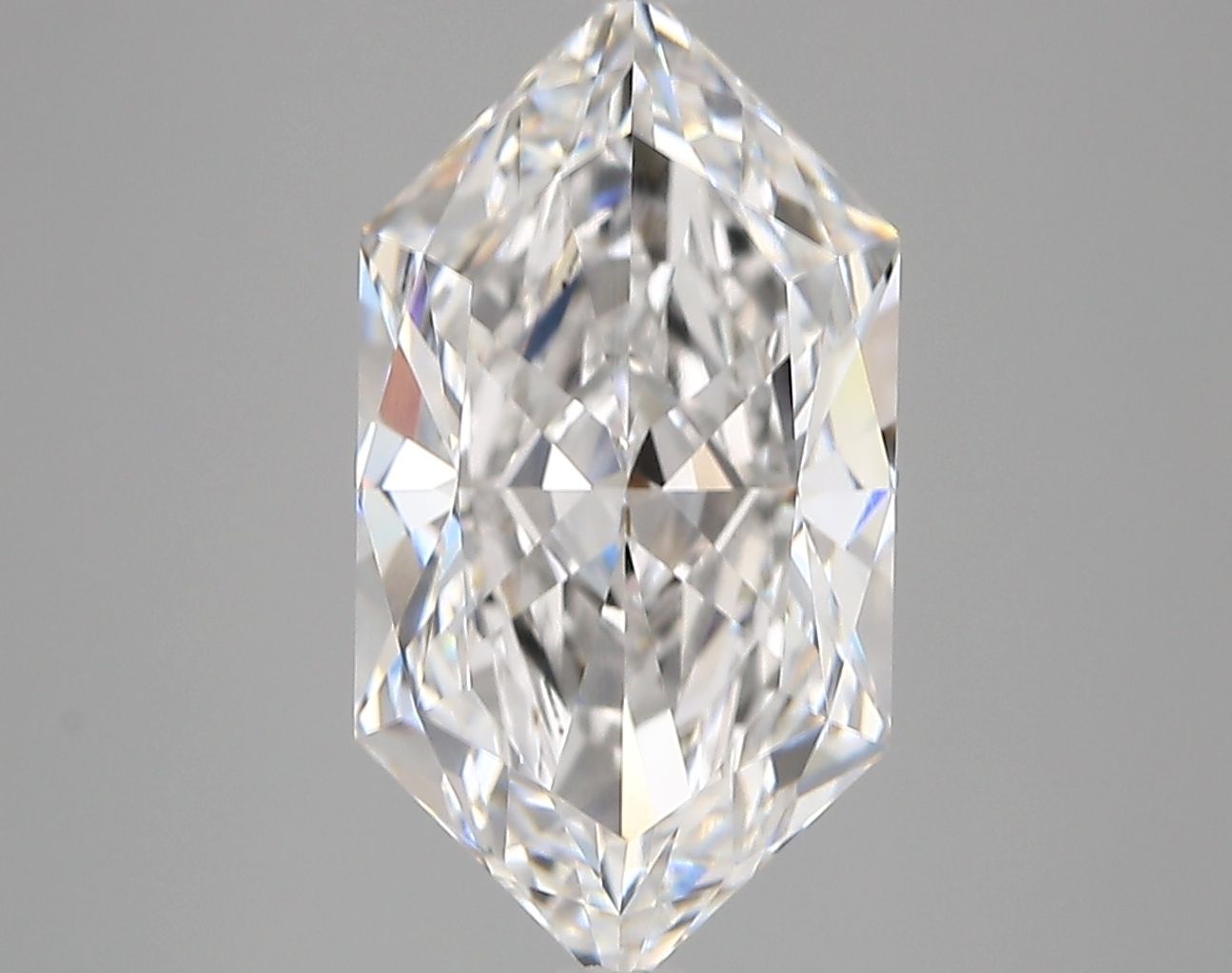 4.18 ct lab-grown Hexagonal Diamond