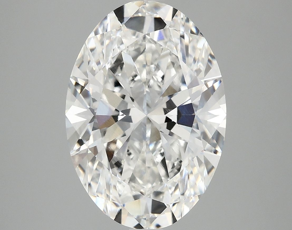 4.08 ct. oval Lab Grown Diamond front image